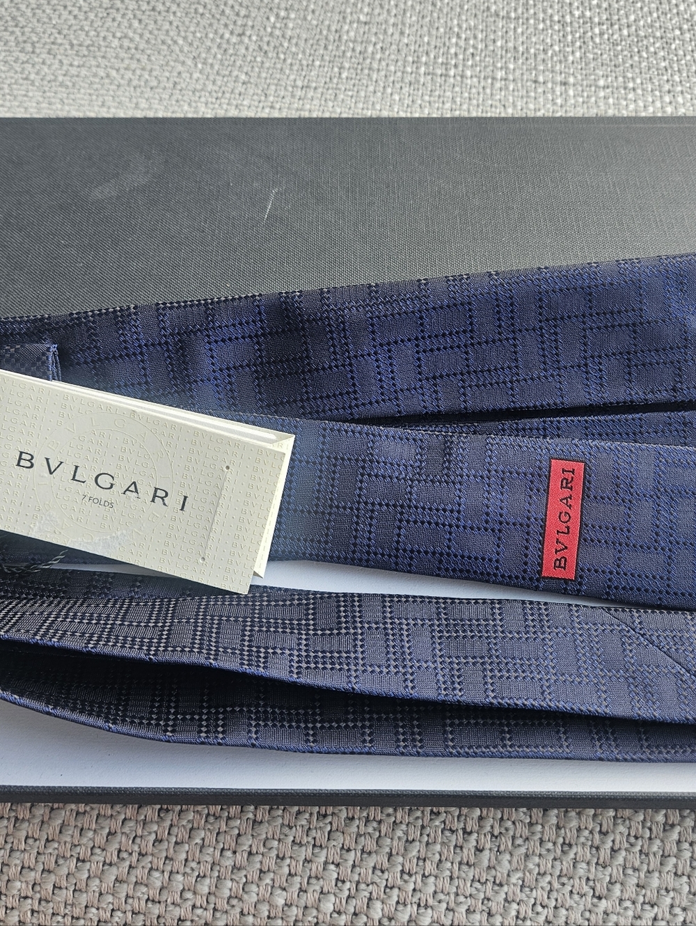 Bvlgari mens tie